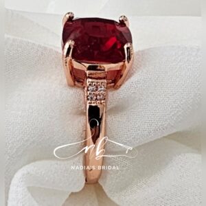 Red Garnet Ring