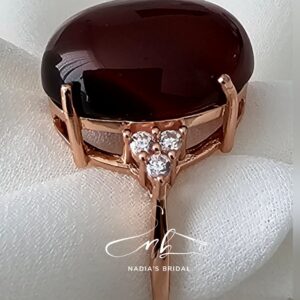 Red Agate Ring